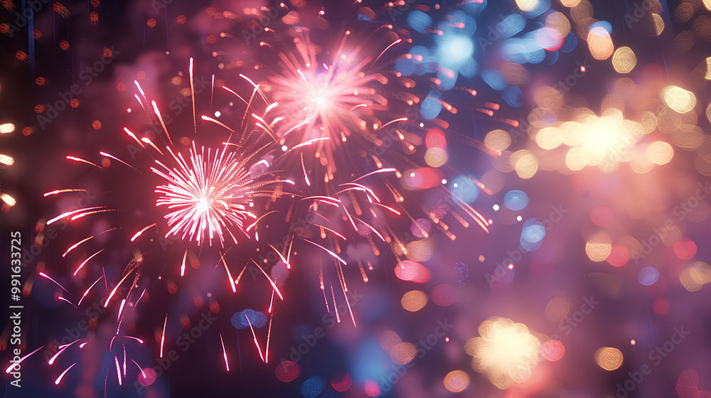 Obraz premium New Year's Eve Celebration