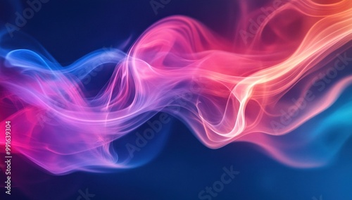 Abstract Smoke Waves