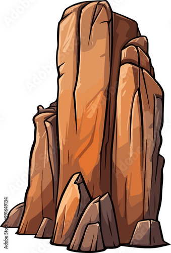 rock cliff