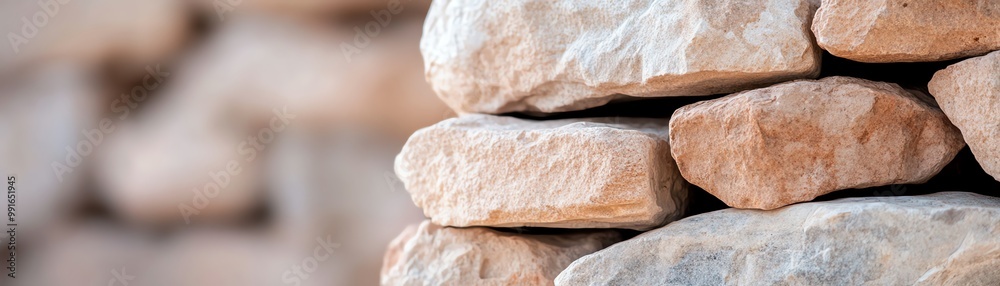 Close-up of stacked stones forming a rustic wall background. Natural stone texture ideal for construction and architectural designs. Close-up of stacked stones forming a rustic wall background. Natural stone texture ideal for construction and architectural designs.