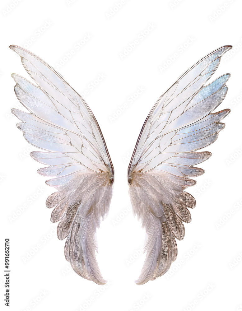 Obraz premium Delicate white wings