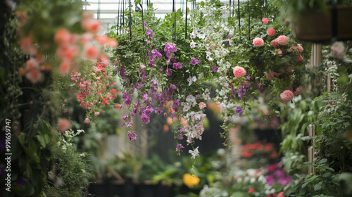 rosebush with withered red flowers out of season. Concept of decay, pink roses on a sunny day in the garden. Nature, summer, parks travel concept.