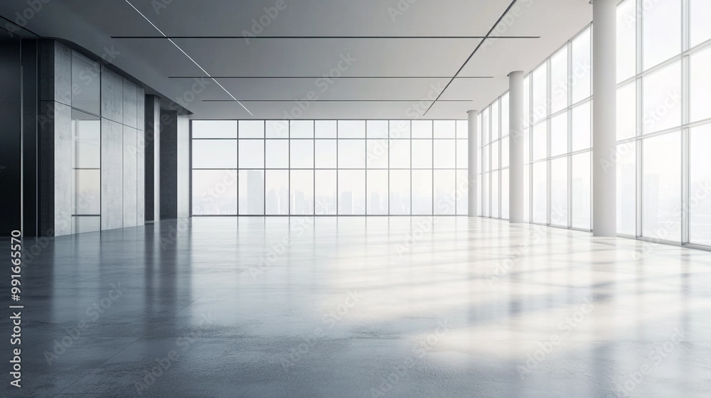 Obraz premium interior of modern building