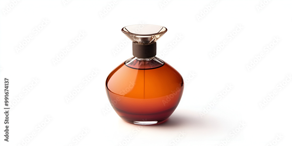 Elegant Perfume Bottle in Soft Light Elegant Perfume Bottle in Soft Light