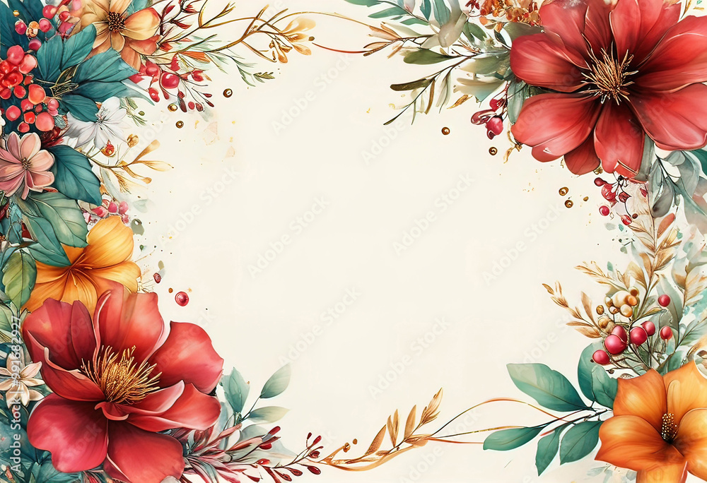 Elegant festive frame with border, grunge style holiday card, free copy space, vector illustration Elegant festive frame with border, grunge style holiday card, free copy space, vector illustration