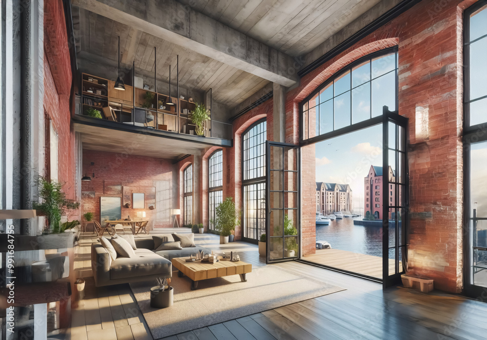 Modernes Loft - Interieur Modernes Loft - Interieur