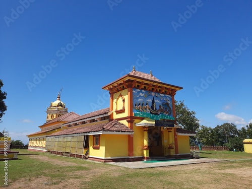 Indian Hindu temple. Indian temple.