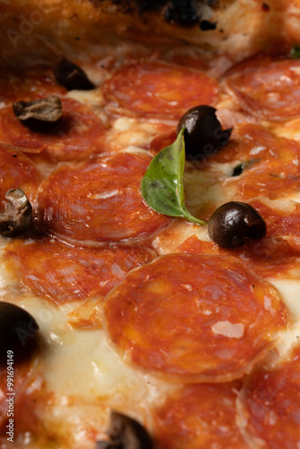 Juicy and vibrant pizza backgrounds