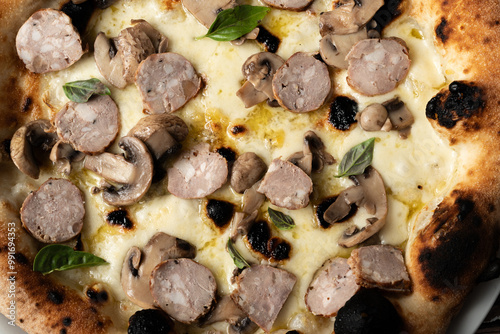 Juicy and vibrant pizza backgrounds