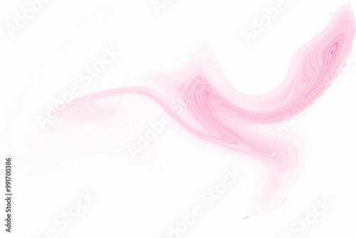 pink smoke on white background. abstract colorful wave smoke on white background