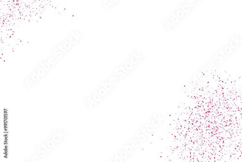 pink splashes on white. pink spray paint on white paper