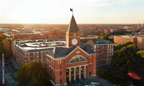 Knoxville University Architecture in Downtown Skyline