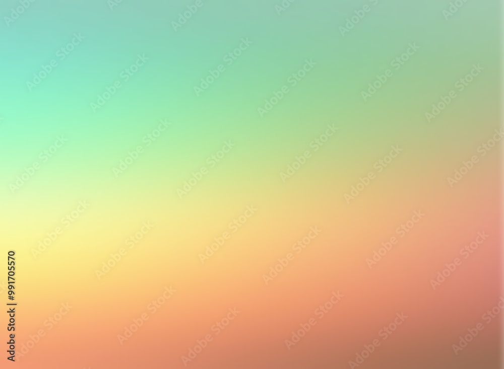 Obraz premium Yellow blue gradient blur backdrop. 