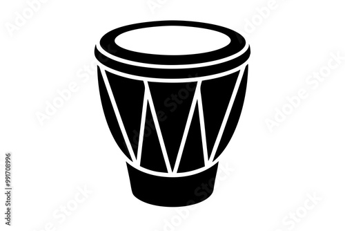 Dhol vector art design icon