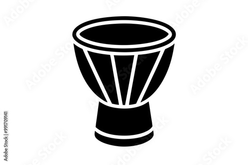 Dhol vector art design icon