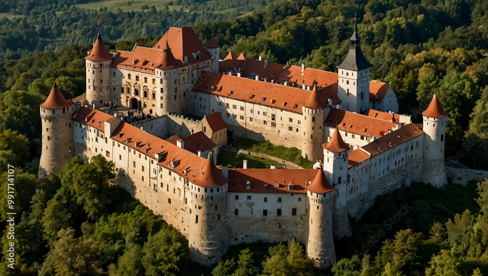 Hrad Pernstejn Castle in South Moravia (August 20, 2024). Hrad Pernstejn Castle in South Moravia (August 20, 2024).