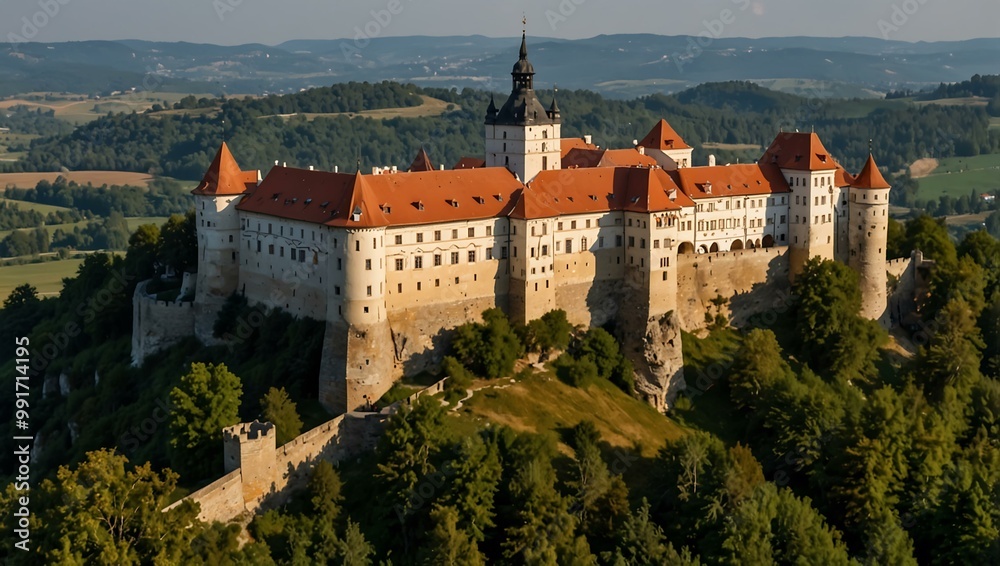 Hrad Pernstejn Castle in South Moravia (August 20, 2024). Hrad Pernstejn Castle in South Moravia (August 20, 2024).