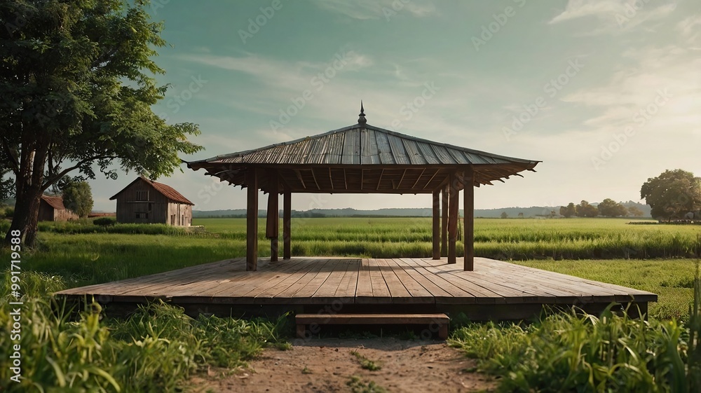 Photo Best Empty podium against a green farm background for product presentation ai
Photo Best Empty podium against a green farm background for product presentation ai