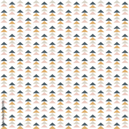 Seamless vector pattern in geometric ornamental style