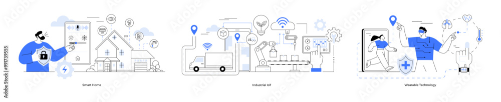 Photo inspiration: Fresh Look at Smart Home Wearable Technology Industrial Iot Smart Home Control