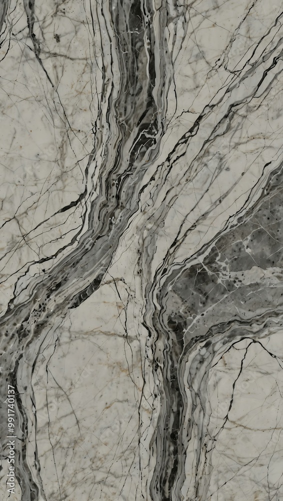 Marble texture with white and gray veins, sleek and polished. Marble texture with white and gray veins, sleek and polished.