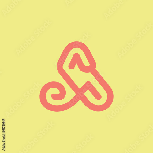 SA letter logo