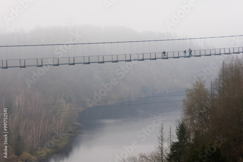 Harzdrenalin Titan RT Rappbodetalsperre im Nebel photo