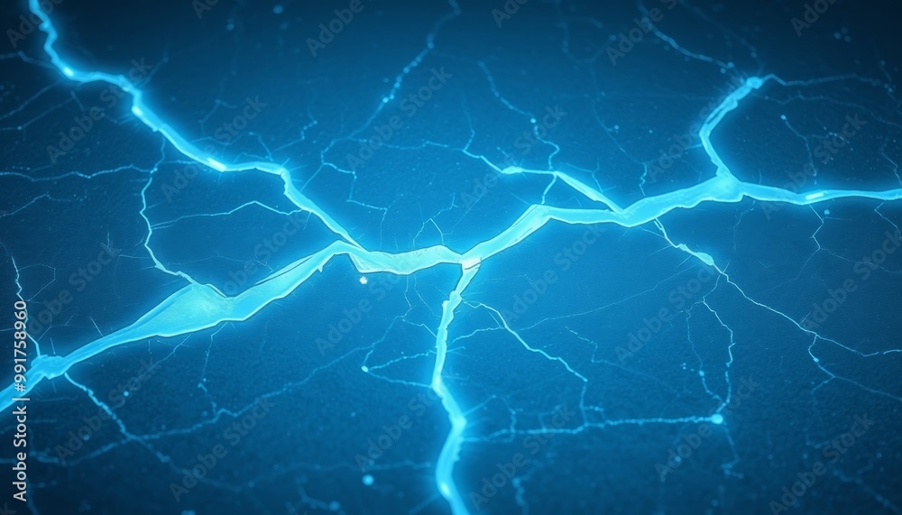 Sharp icy texture with glowing blue accents for futuristic screen backgrounds