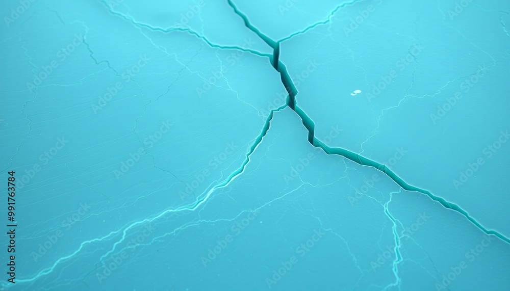 Cold jagged ice surface glowing faintly green for tablet backgrounds Cold jagged ice surface glowing faintly green for tablet backgrounds