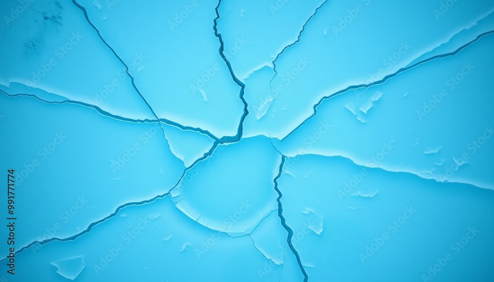 Cracked Ice with Eerie Glow Cracked Ice with Eerie Glow