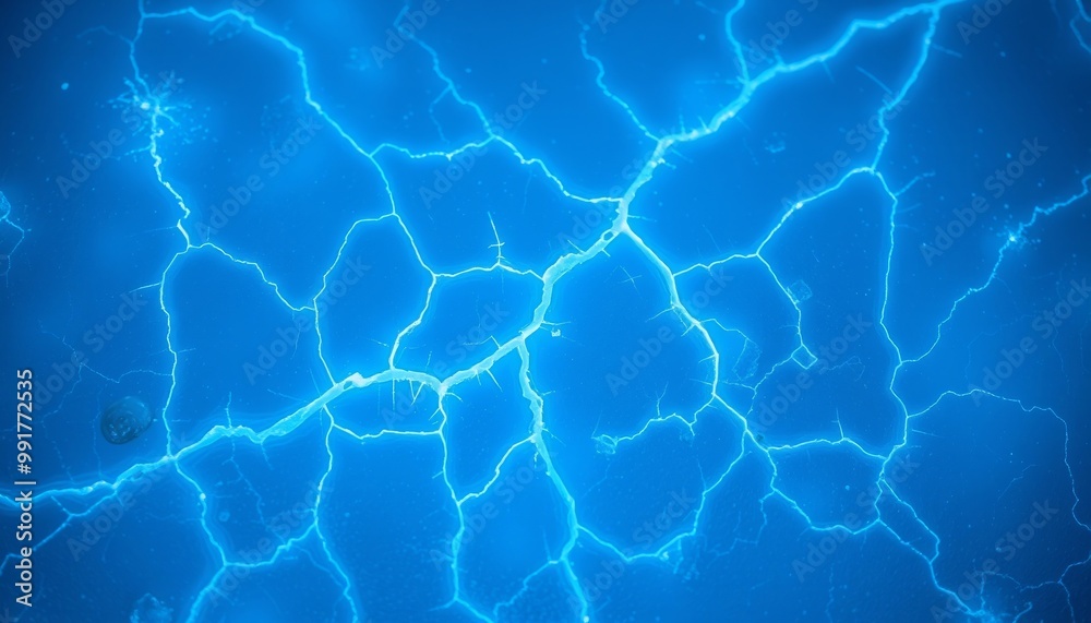 Icy Surface with Jagged Cracks, Cold and Abstract Aesthetic Icy Surface with Jagged Cracks, Cold and Abstract Aesthetic