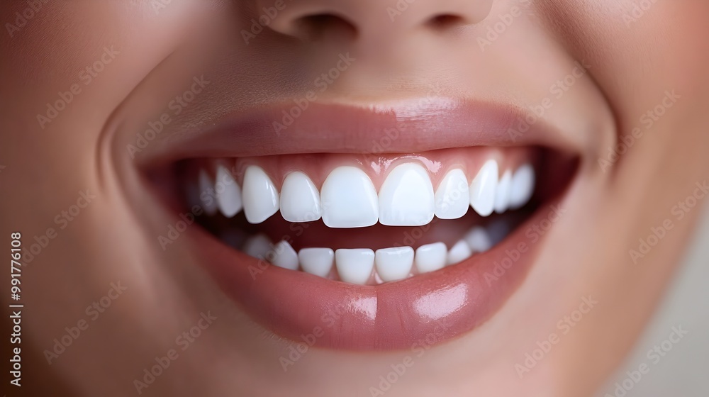 Radiant Woman s Smile Emanates Confidence After Professional Teeth Whitening Radiant Woman s Smile Emanates Confidence After Professional Teeth Whitening
