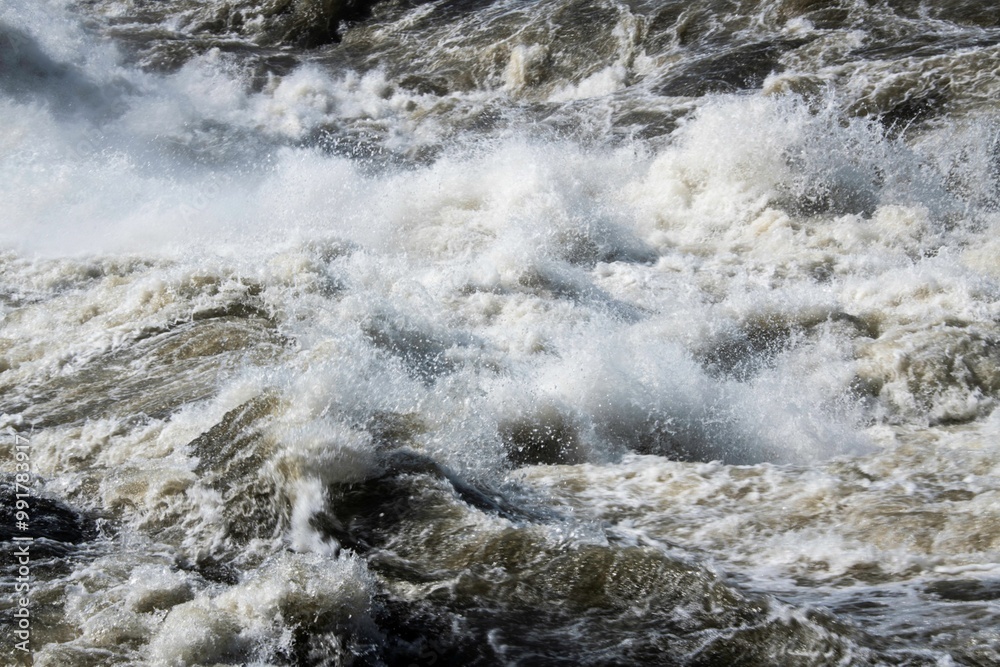 strong rapids at the river nile in Uganda strong rapids at the river nile in Uganda
