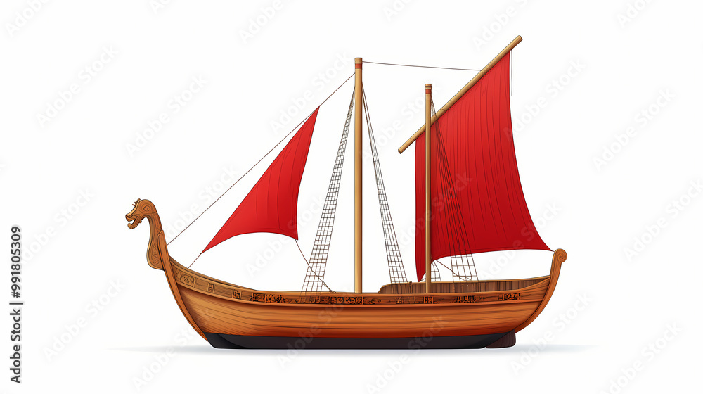 Obraz premium sailing ship