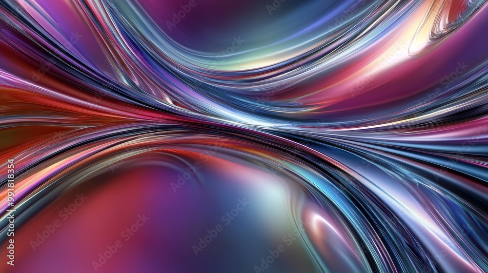 Abstract Swirling Lines with Purple, Blue and Red Hues, Digital Art, Abstract Background, Gradient, Texture, Curved Lines Abstract Swirling Lines with Purple, Blue and Red Hues, Digital Art, Abstract Background, Gradient, Texture, Curved Lines