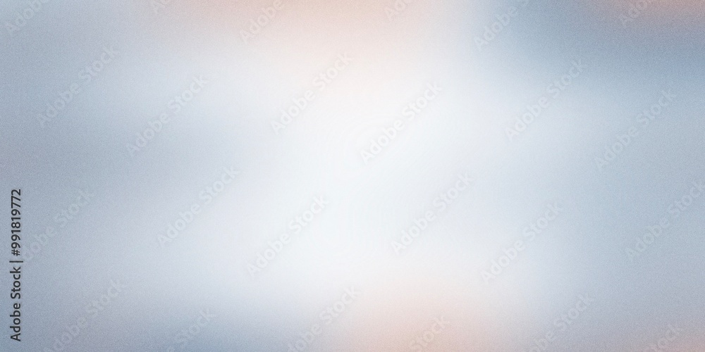 Blurred smooth gradient transitioning from blue to light beige with noise effect Blurred smooth gradient transitioning from blue to light beige with noise effect