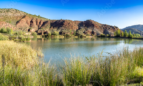 Small Reservoir near Villel village, Teruel photo