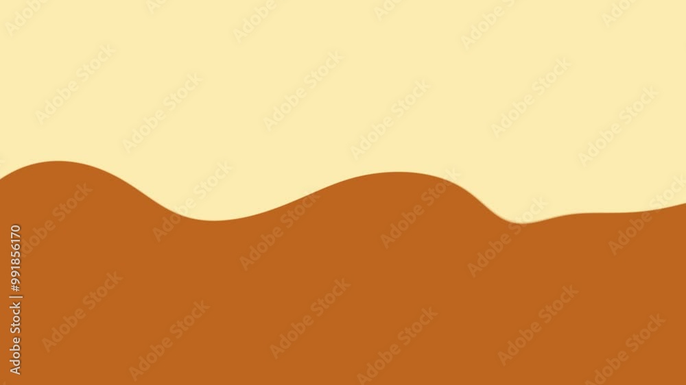 abstract brown background with waves