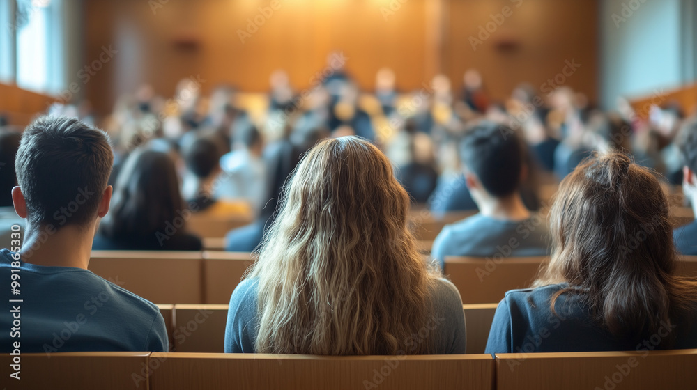 Grupa ludzi słuchających prezentacji w nowoczesnej sali konferencyjnej. Grupa ludzi słuchających prezentacji w nowoczesnej sali konferencyjnej.