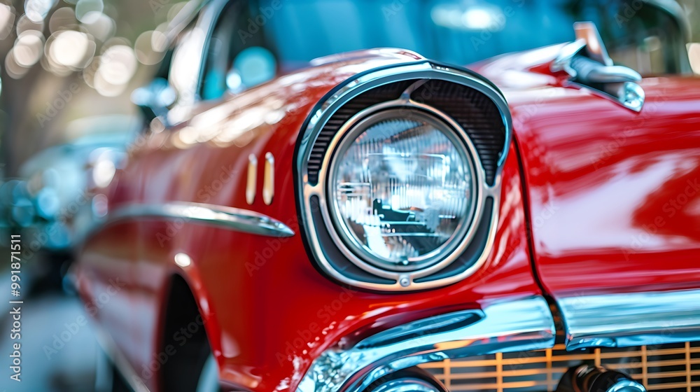 headlight of a car headlight of a car