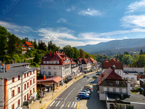 Szklarska Poręba w Karkonoszach - miasto, Szrenica, Śnieżne Kotły