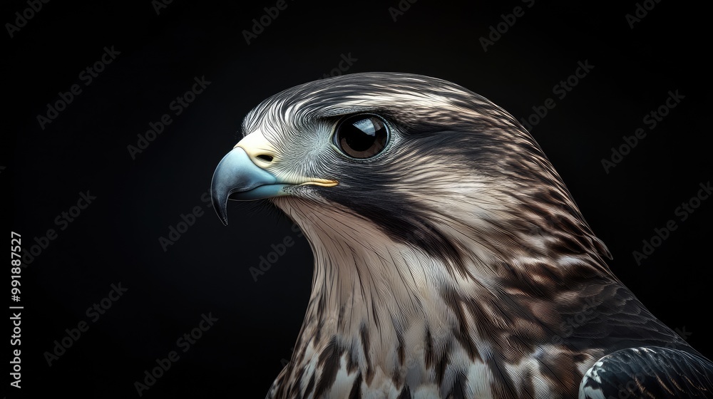 A powerful black eagle head with piercing red eyes, artistically rendered in a symmetrical design with strong contrasts on a black background A powerful black eagle head with piercing red eyes, artistically rendered in a symmetrical design with strong contrasts on a black background