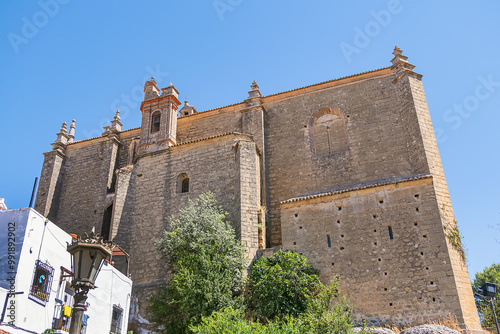 The Church of the Holy Spirit (La Iglesia del Espiritu Santo, around 1505) - Christian temple in Ronda, province of Malaga, Spain. photo