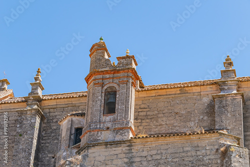 The Church of the Holy Spirit (La Iglesia del Espiritu Santo, around 1505) - Christian temple in Ronda, province of Malaga, Spain. photo