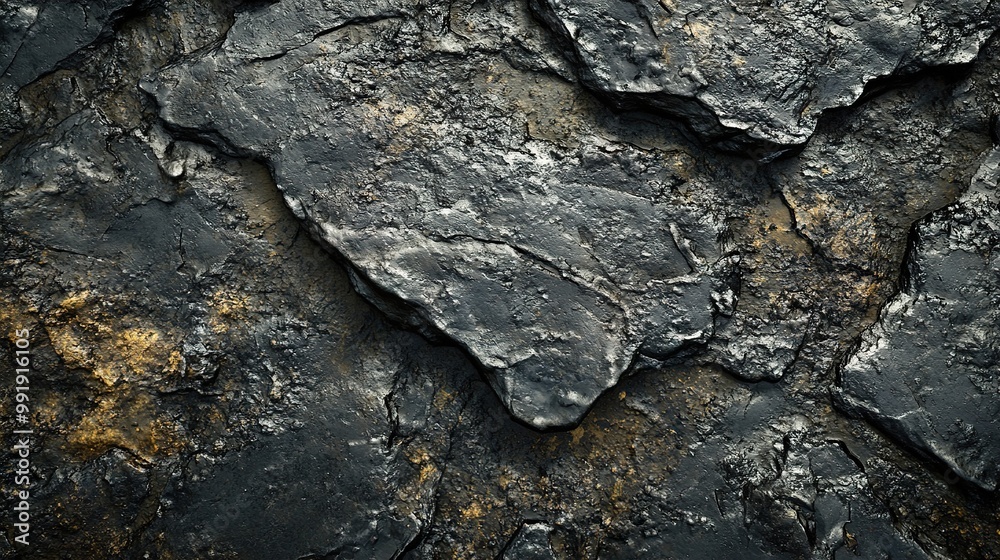 Dark Rock Texture Background: Abstract Stone Pattern Dark Rock Texture Background: Abstract Stone Pattern