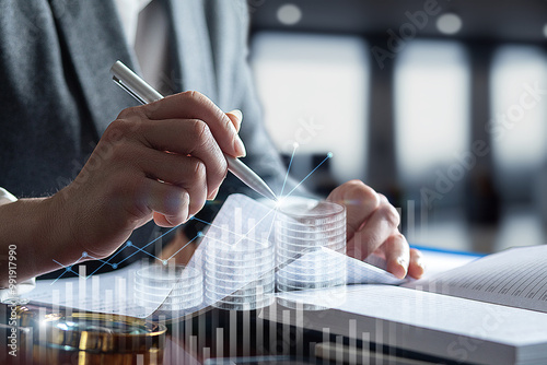 The concept of financial planning and analysis in business.