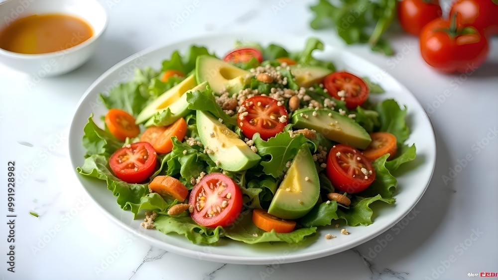 salad with tomatoes salad with tomatoes
