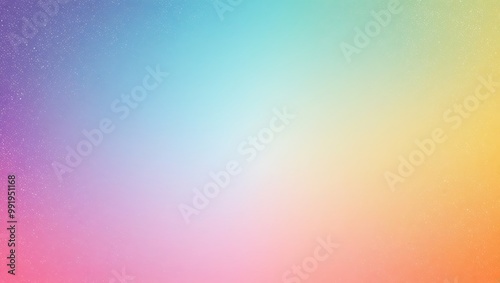 Abstract blue and orange pastel background. Generative Ai.