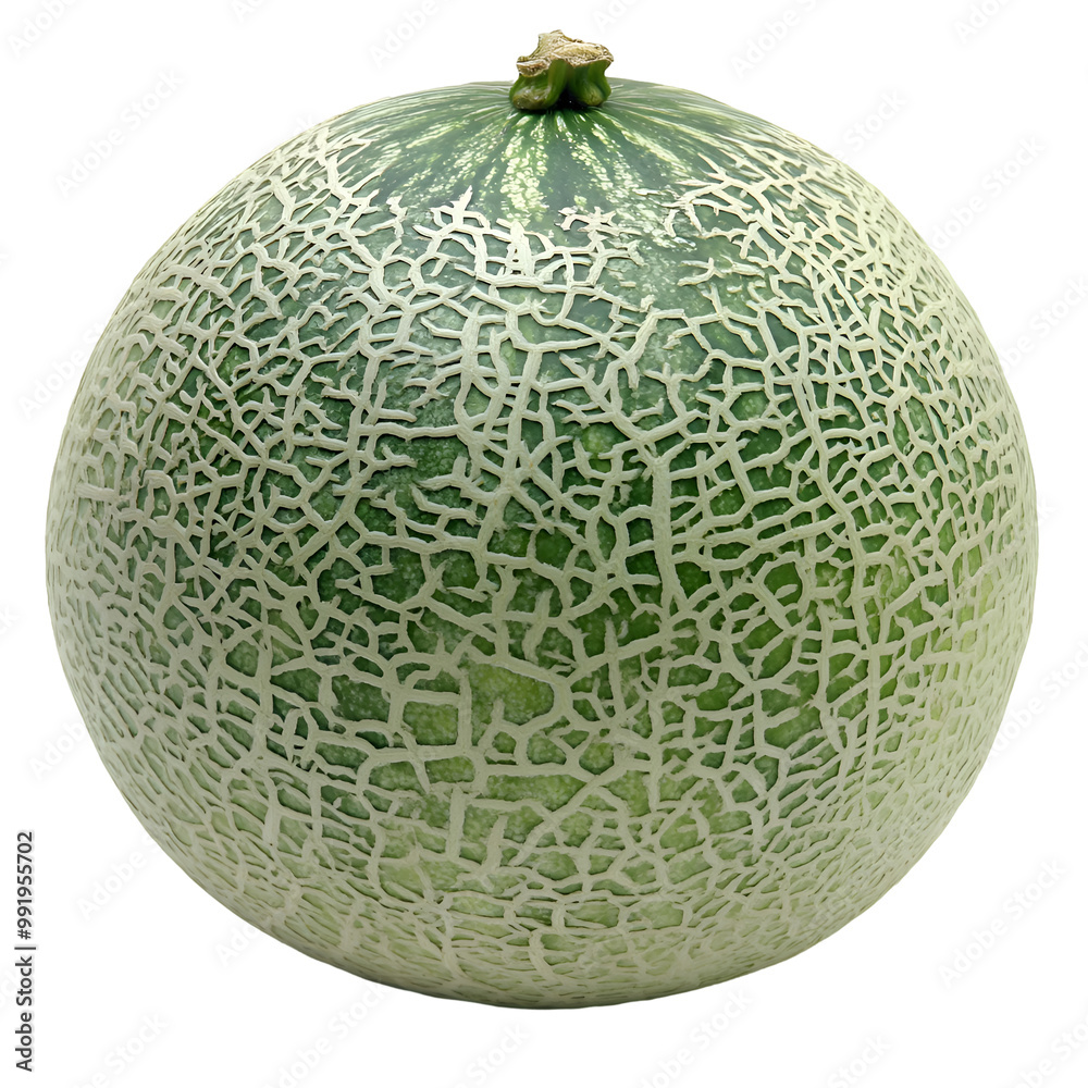 Melons - Piel de Sapo. A whole Piel de Sapo melon with a green, slightly mottled skin, isolated on transparent backdrop. Melons - Piel de Sapo. A whole Piel de Sapo melon with a green, slightly mottled skin, isolated on transparent backdrop.