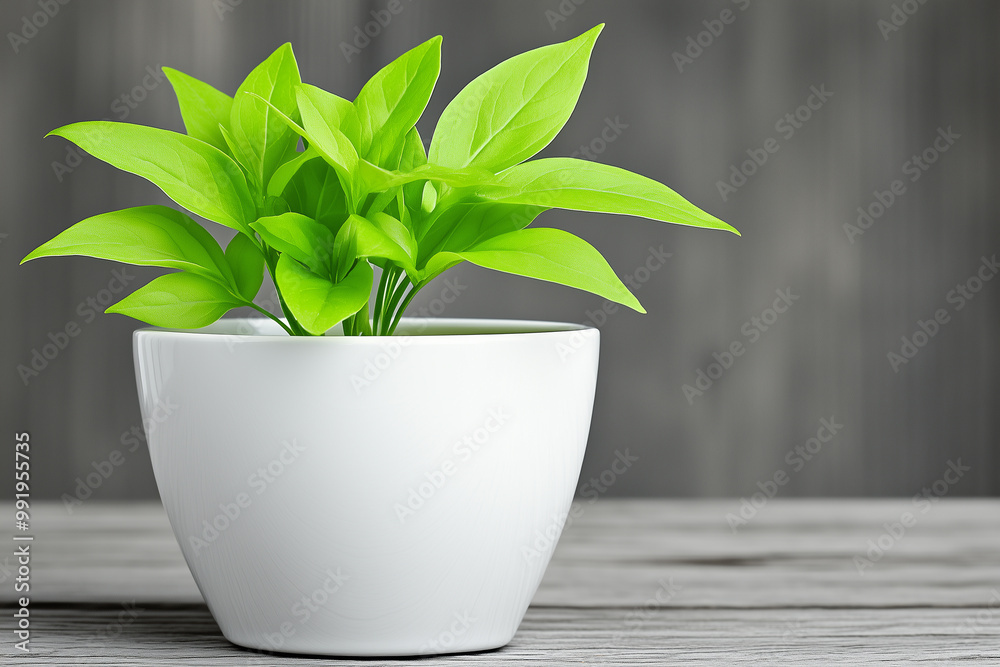 plant in flowerpot plant in flowerpot